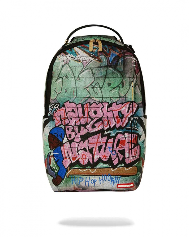 Sprayground Backpack NAUGHTY BY NATURE SHARK BACKPACK Green | BRTFE5264