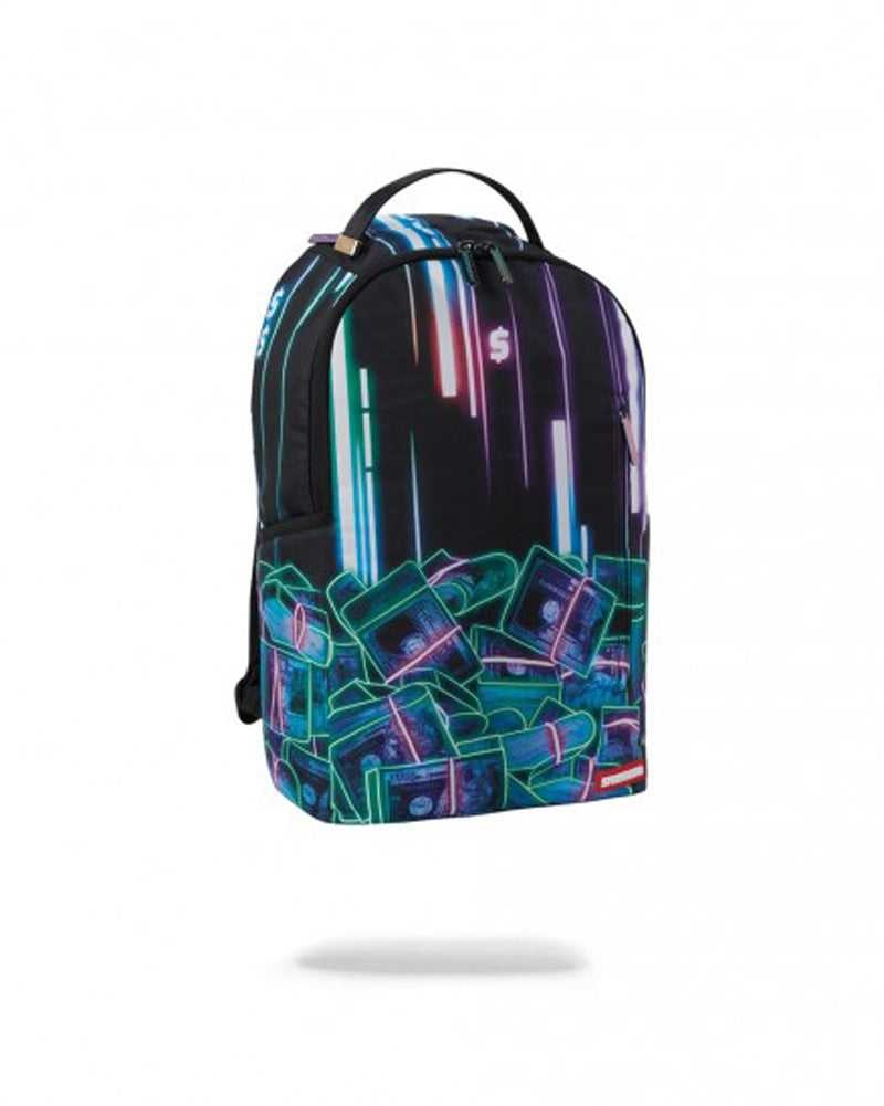 Sprayground Backpack NEON MONEY BACKPACK Black | XUYKD1740