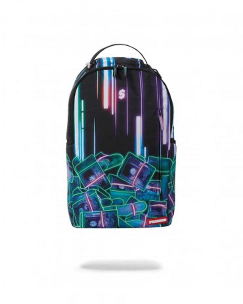 Sprayground Backpack NEON MONEY BACKPACK Black | XUYKD1740