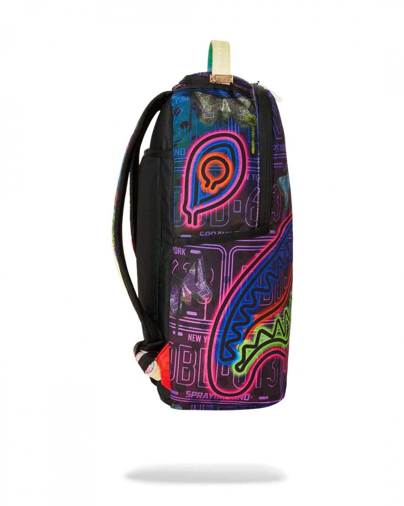 Sprayground Backpack NEON PLATES DLXSR BACKPACK Green | RZCDS1067