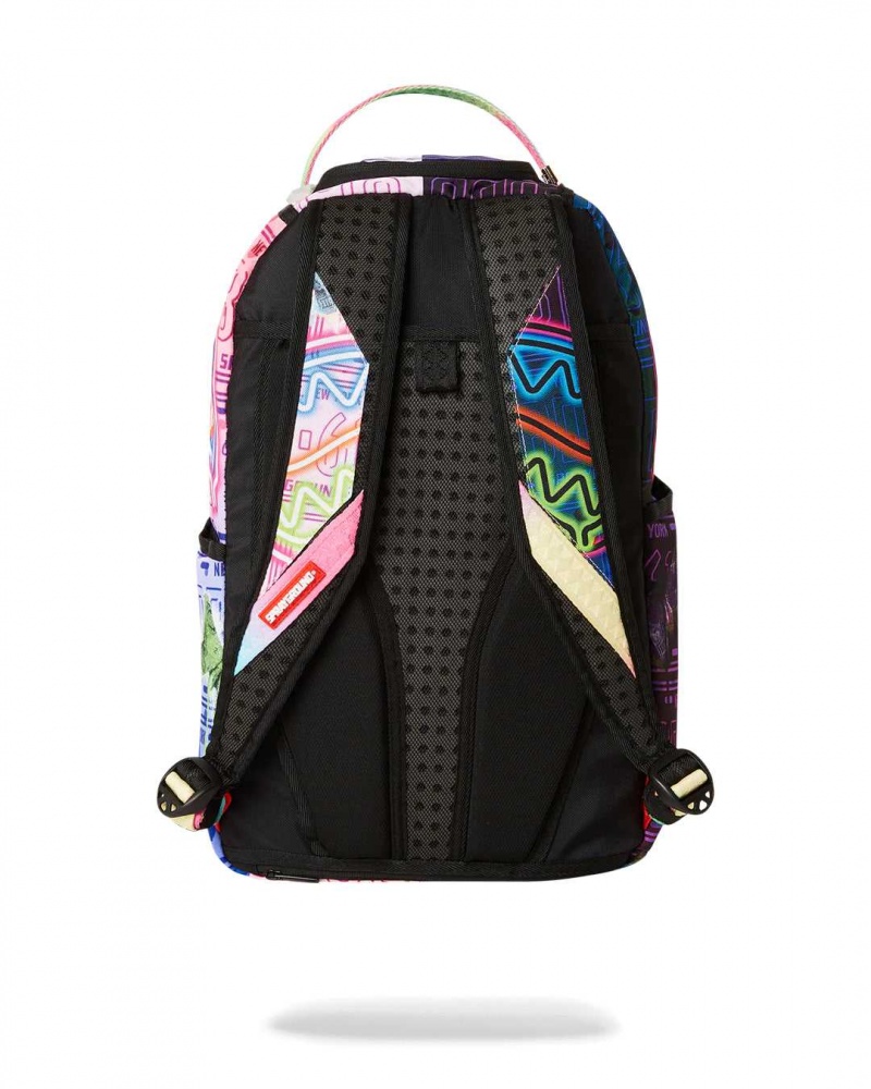 Sprayground Backpack NEON PLATES DLXSR BACKPACK Green | RZCDS1067