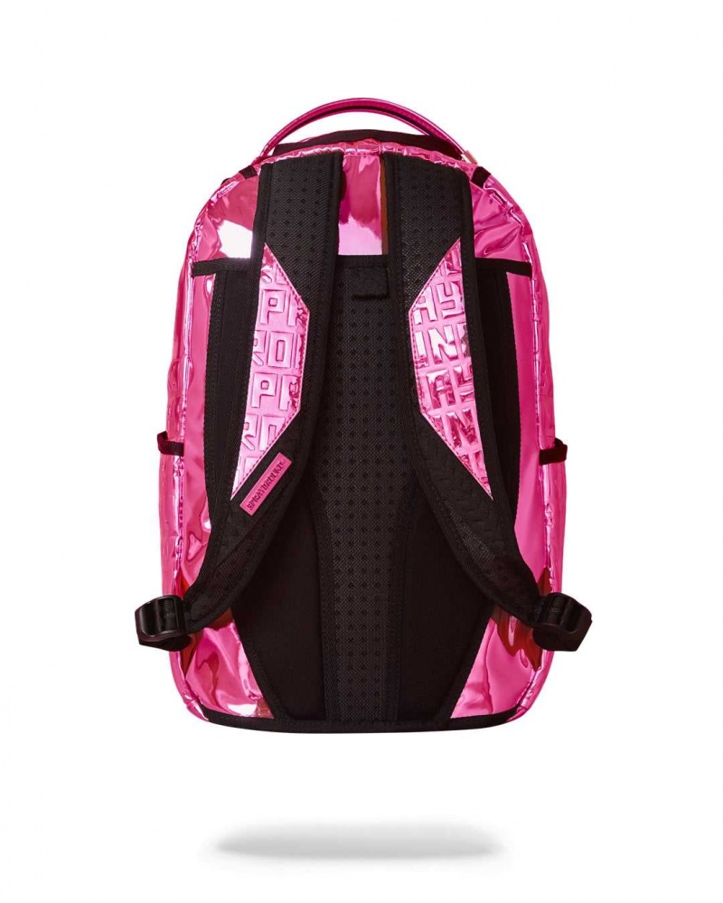 Sprayground Backpack OFFENDED DLXVF BACKPACK Pink | CEBKX8653