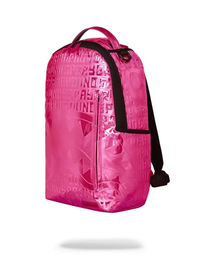 Sprayground Backpack OFFENDED DLXVF BACKPACK Pink | CEBKX8653