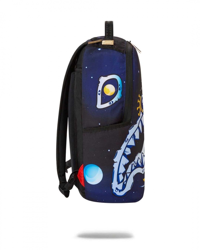 Sprayground Backpack OUTERSPACEY DLXR BACKPACK Blue | LXGEY7523