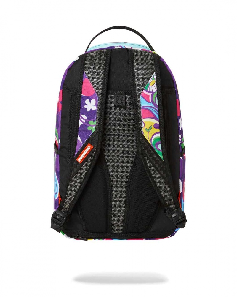 Sprayground Backpack OUT OF THIS WORLD MOUTH DLXSR BACKPACK Purple | ZTIXS1695