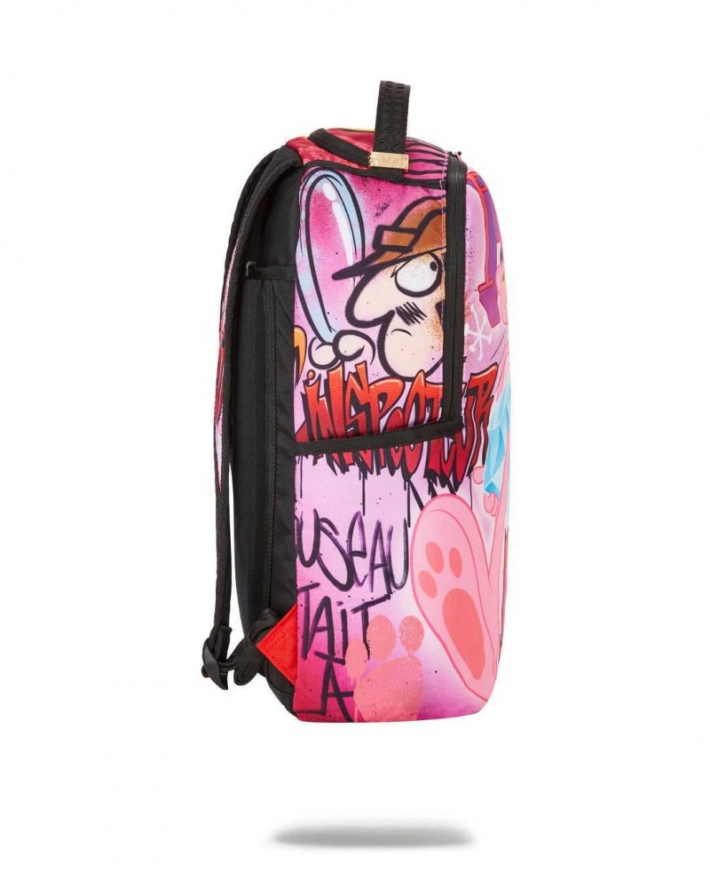 Sprayground Backpack PANTHER ON THE RUN BACKPACK Pink | XZMGP3294