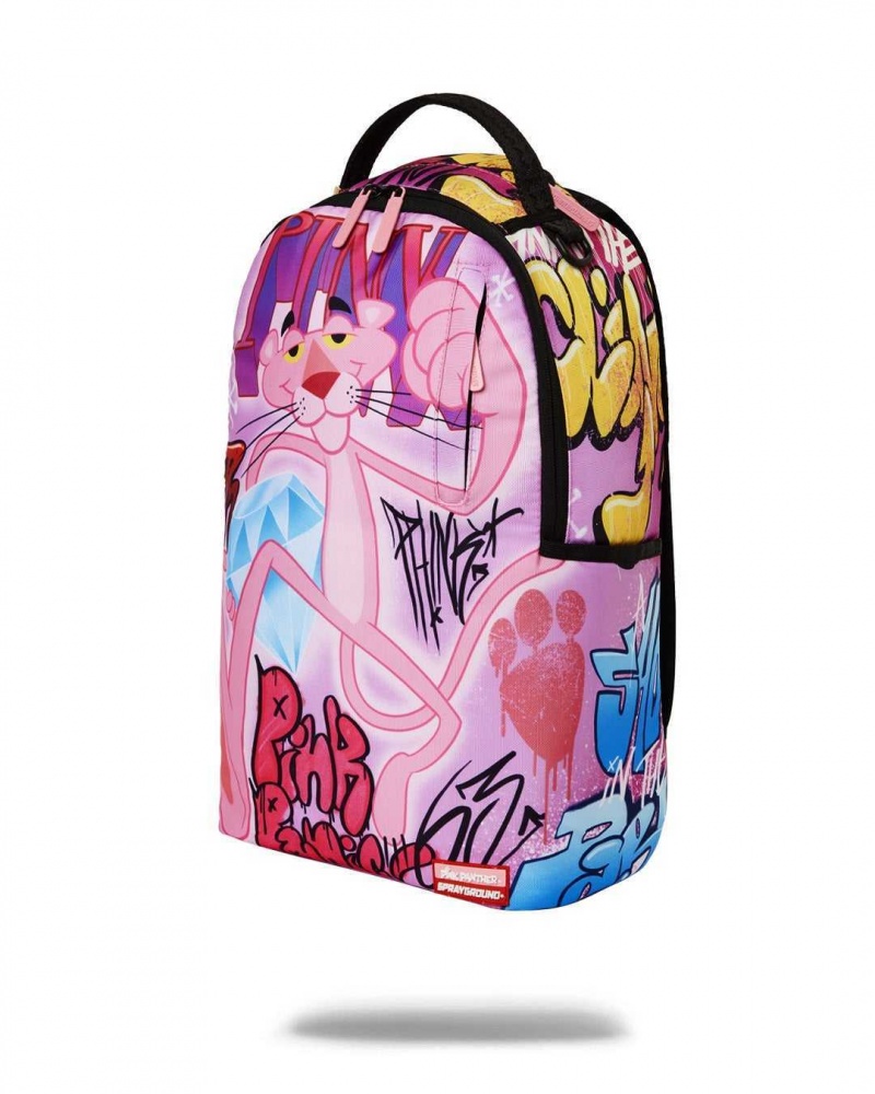 Sprayground Backpack PANTHER ON THE RUN BACKPACK Pink | XZMGP3294