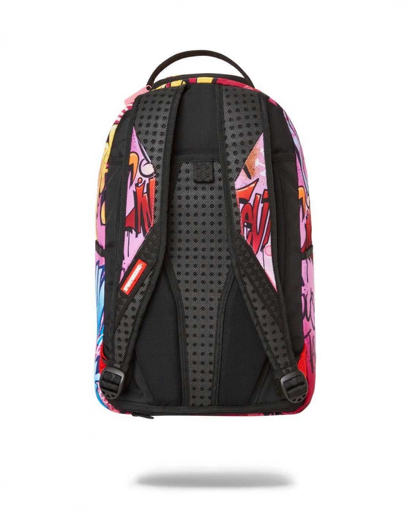 Sprayground Backpack PANTHER ON THE RUN BACKPACK Pink | XZMGP3294