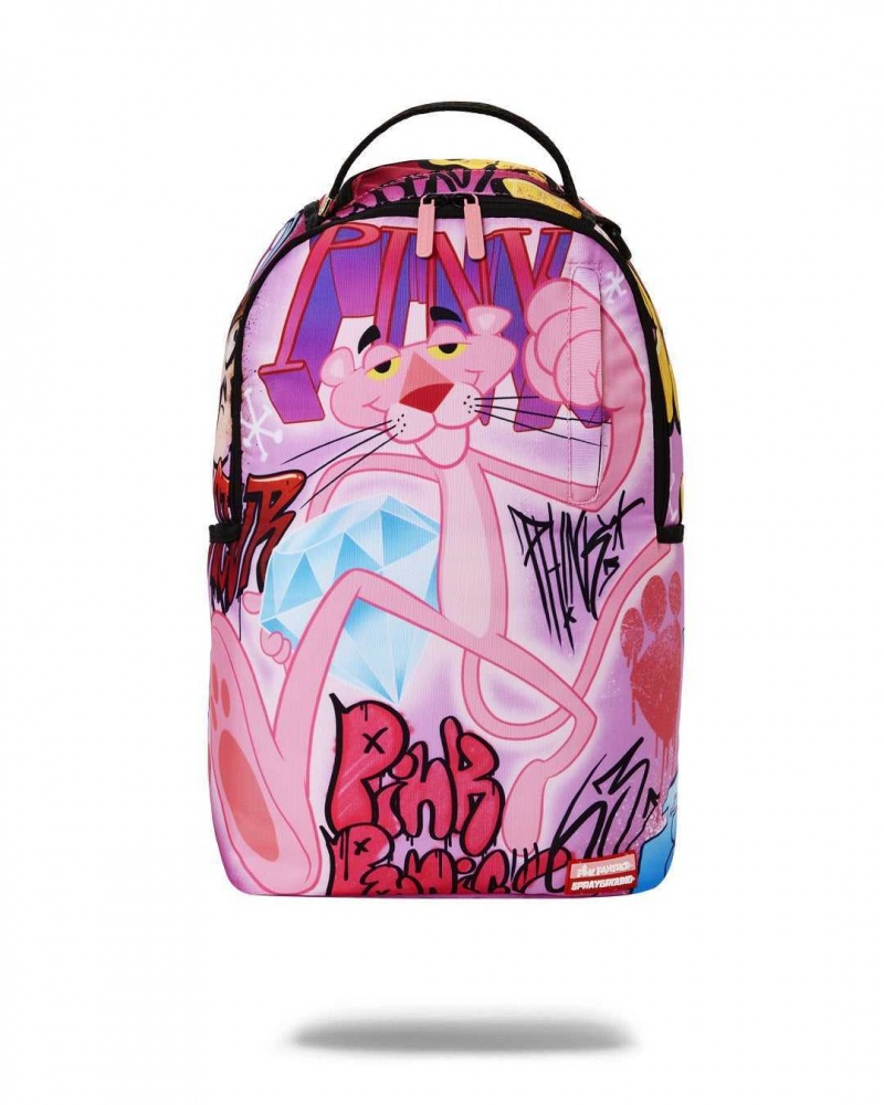 Sprayground Backpack PANTHER ON THE RUN BACKPACK Pink | XZMGP3294