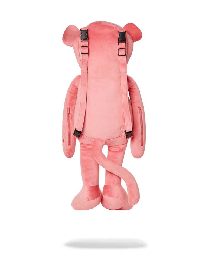 Sprayground Backpack PANTHER MONEY BEAR BACKPACK Pink | WPOCX3106