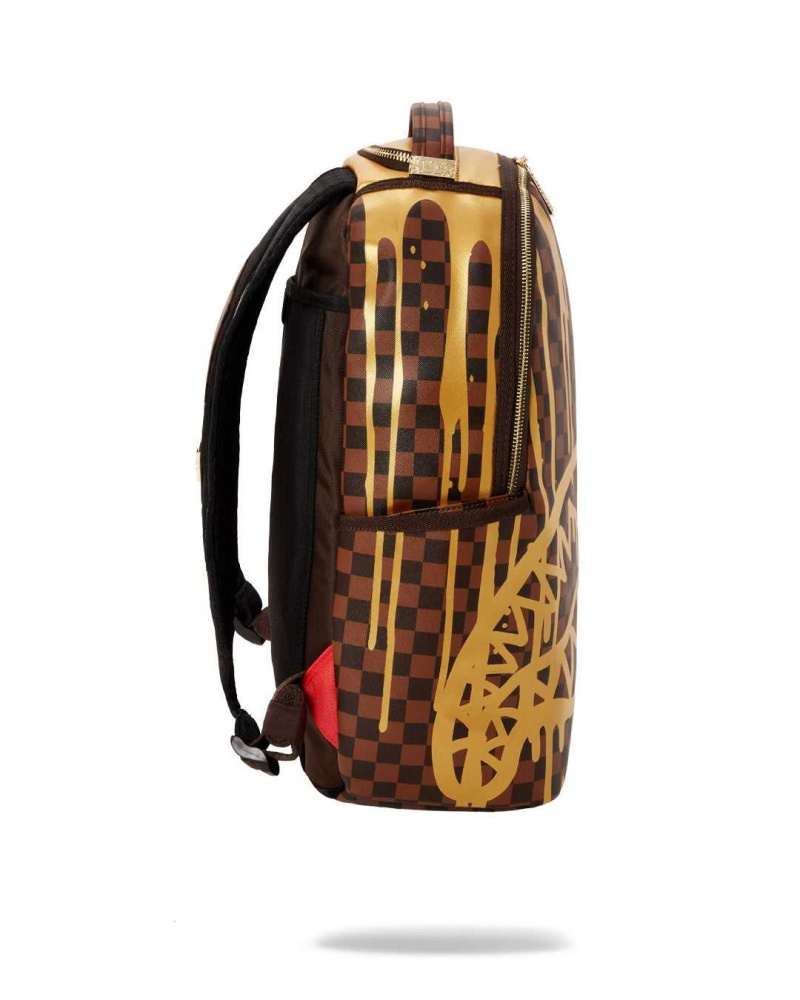 Sprayground Backpack PARIS PAINT BACKPACK Brown | HERFB5910