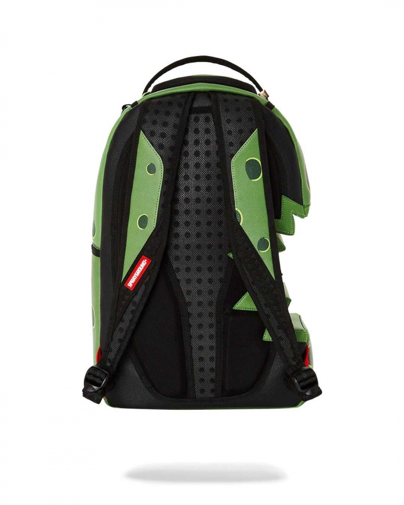 Sprayground Backpack PICKLE RICK SHARKBITE BACKPACK Green | CDWTF0369