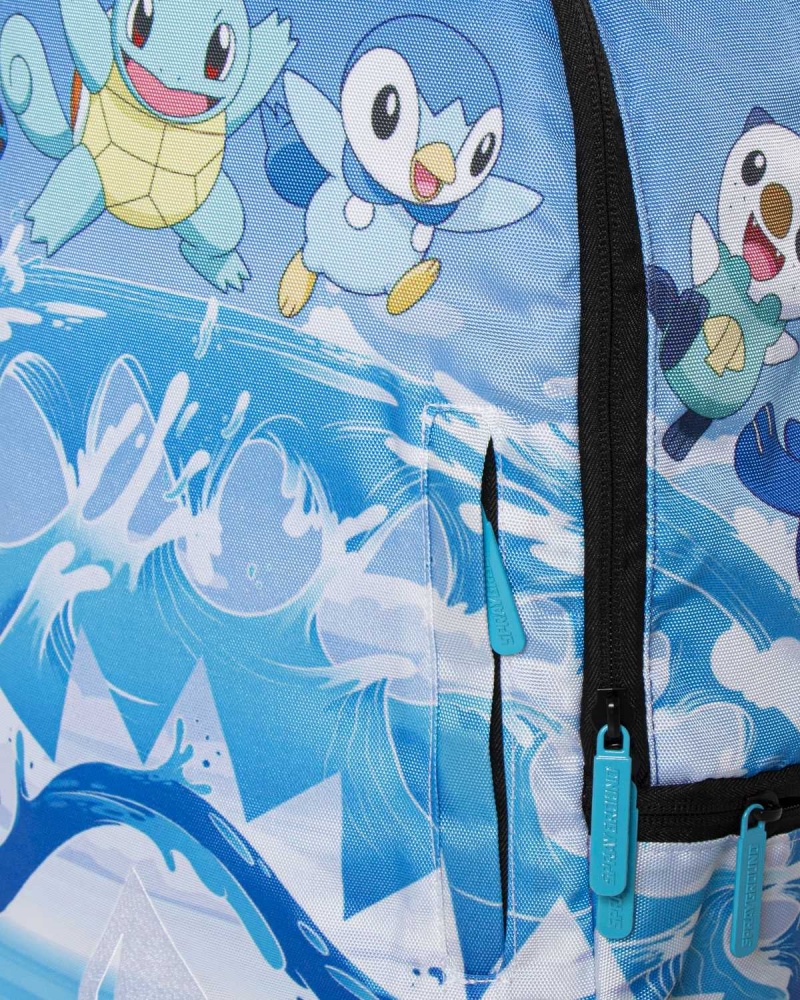 Sprayground Backpack POKEMON WATER SHARK BACKPACK Blue | ZDYWV0794