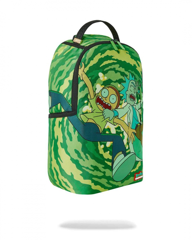 Sprayground Backpack PORTAL SHARK REDUX BACKPACK Green | EKMQJ3920