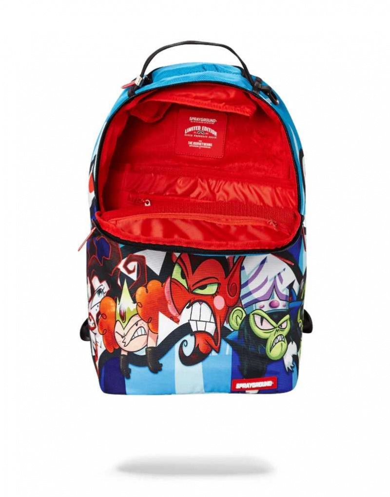 Sprayground Backpack POWERPUFF GIRLS SHARK BACKPACK Blue | DPBNI5812