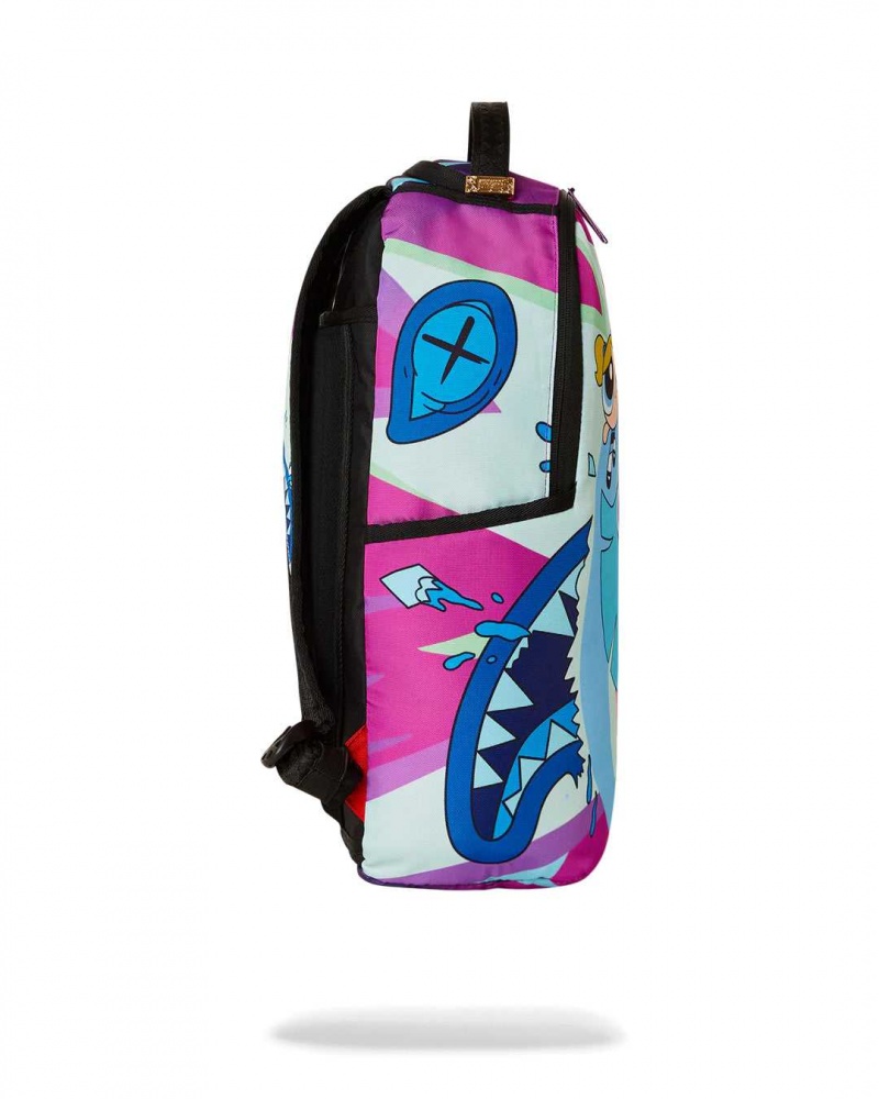 Sprayground Backpack PPG: MONSTER SHARK BACKPACK Pink | EONGW0157