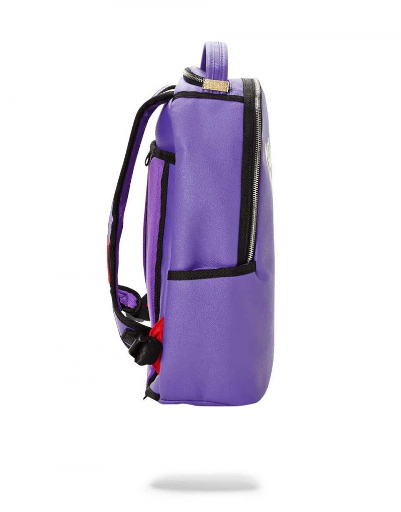 Sprayground Backpack QUEEN SLIME BACKPACK Purple | GWVOI8206