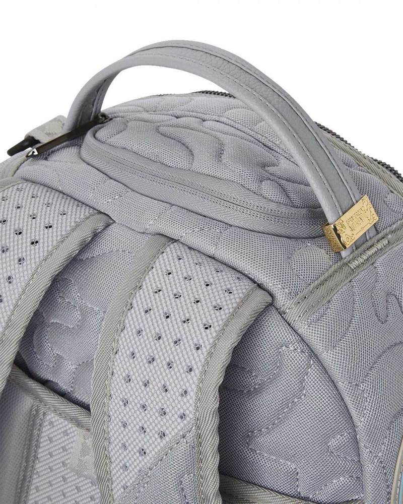 Sprayground Backpack QUILTED NORTHERN DLXVF BACKPACK Grey | KSFIY5934