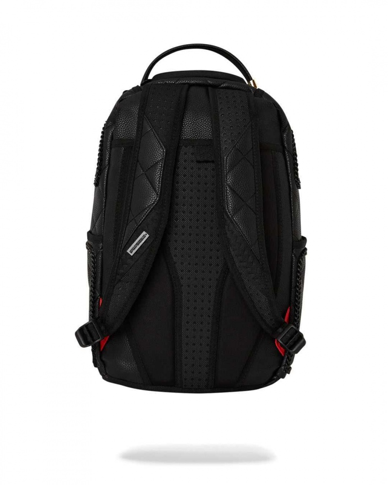 Sprayground Backpack QUILT WITH 1 LINE STITCH BACKPACK Black | FVYAJ5307