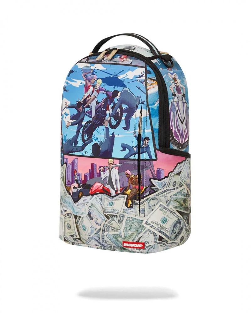 Sprayground Backpack RACH IT UP BACKPACK Blue | MWHXG5648