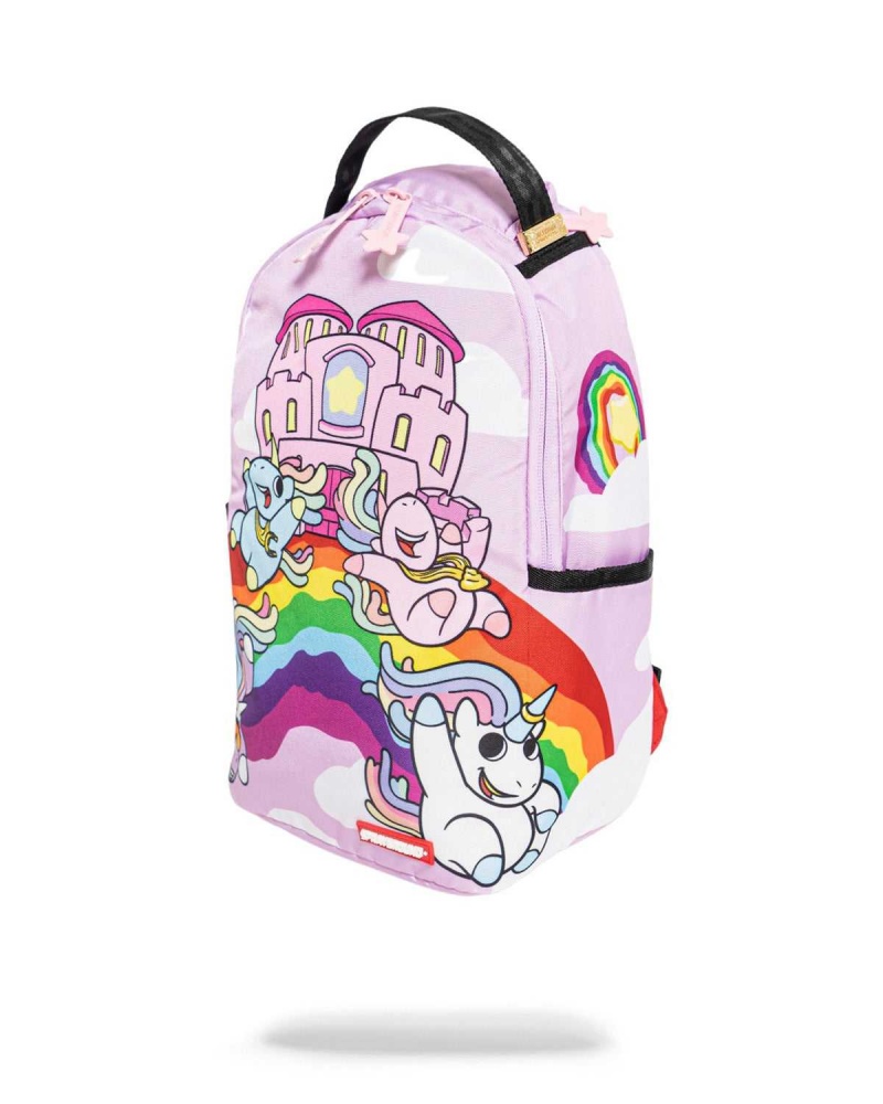 Sprayground Backpack RAINBOW BOUNCE Multicolor Pink | SWBCP3486