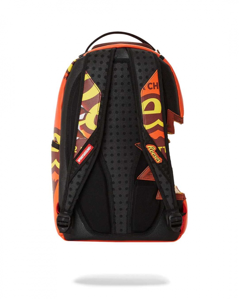 Sprayground Backpack REESES SHARK BITE BACKPACK Red | ZIEQS0542