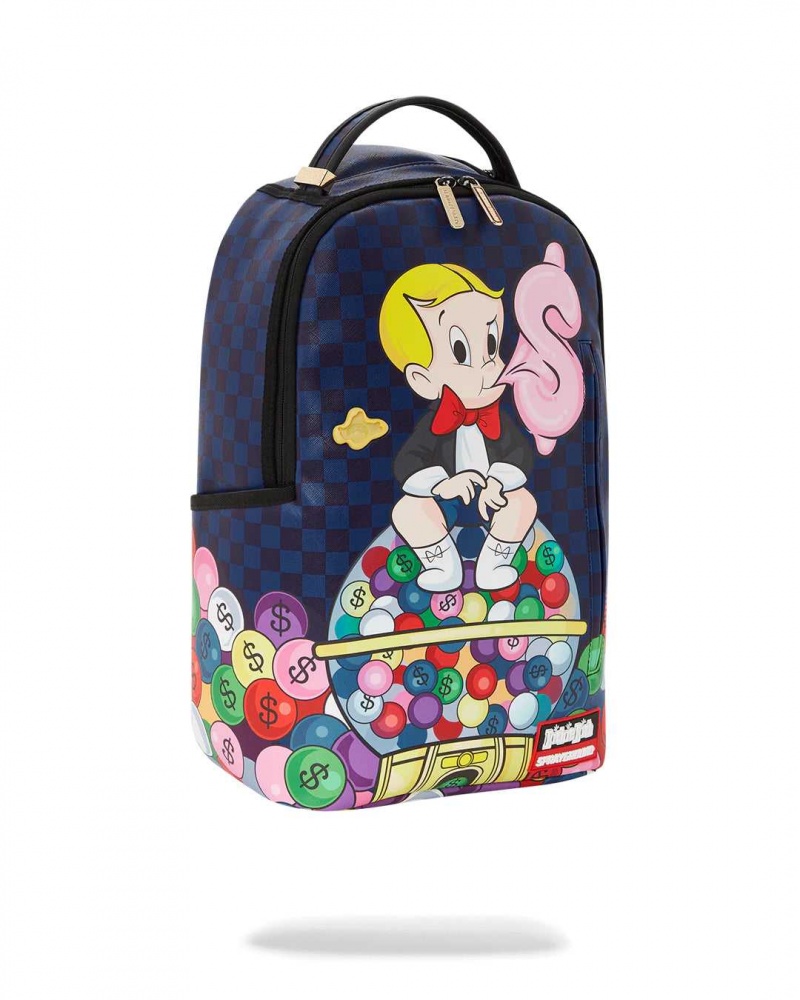 Sprayground Backpack RICHIE RICH GUMBALL BACKPACK Blue | ODJNP5064