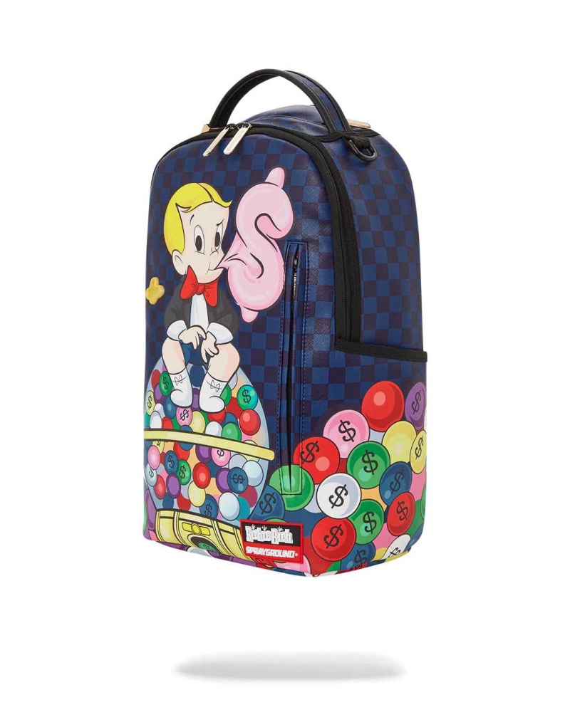 Sprayground Backpack RICHIE RICH GUMBALL BACKPACK Blue | ODJNP5064