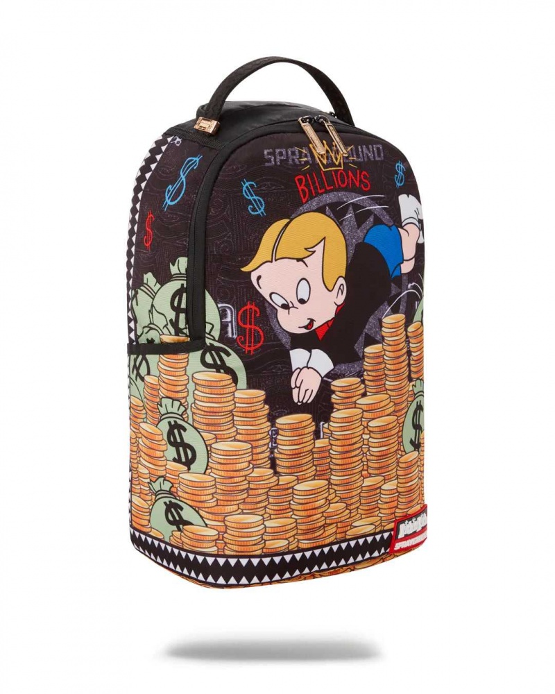 Sprayground Backpack RICHIE RICH MONEY PILE DLXR BACKPACK Yellow | UNPSY0149