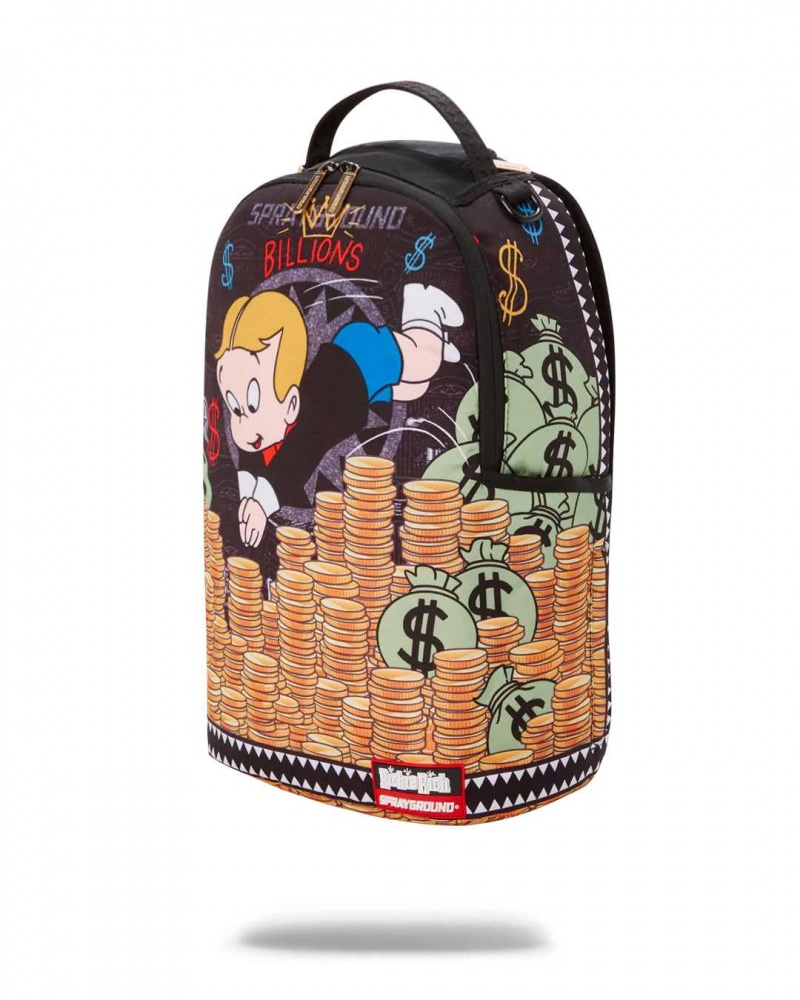 Sprayground Backpack RICHIE RICH MONEY PILE DLXR BACKPACK Yellow | UNPSY0149