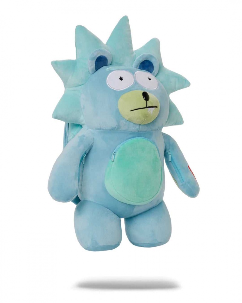 Sprayground Backpack RICK MORTY BEAR RICK Blue | JGYZA3409