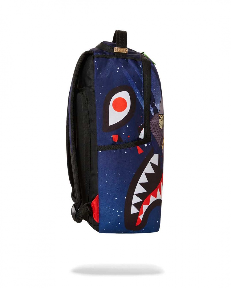 Sprayground Backpack RICK SPACESHIP BACKPACK Blue | TXNJE3891