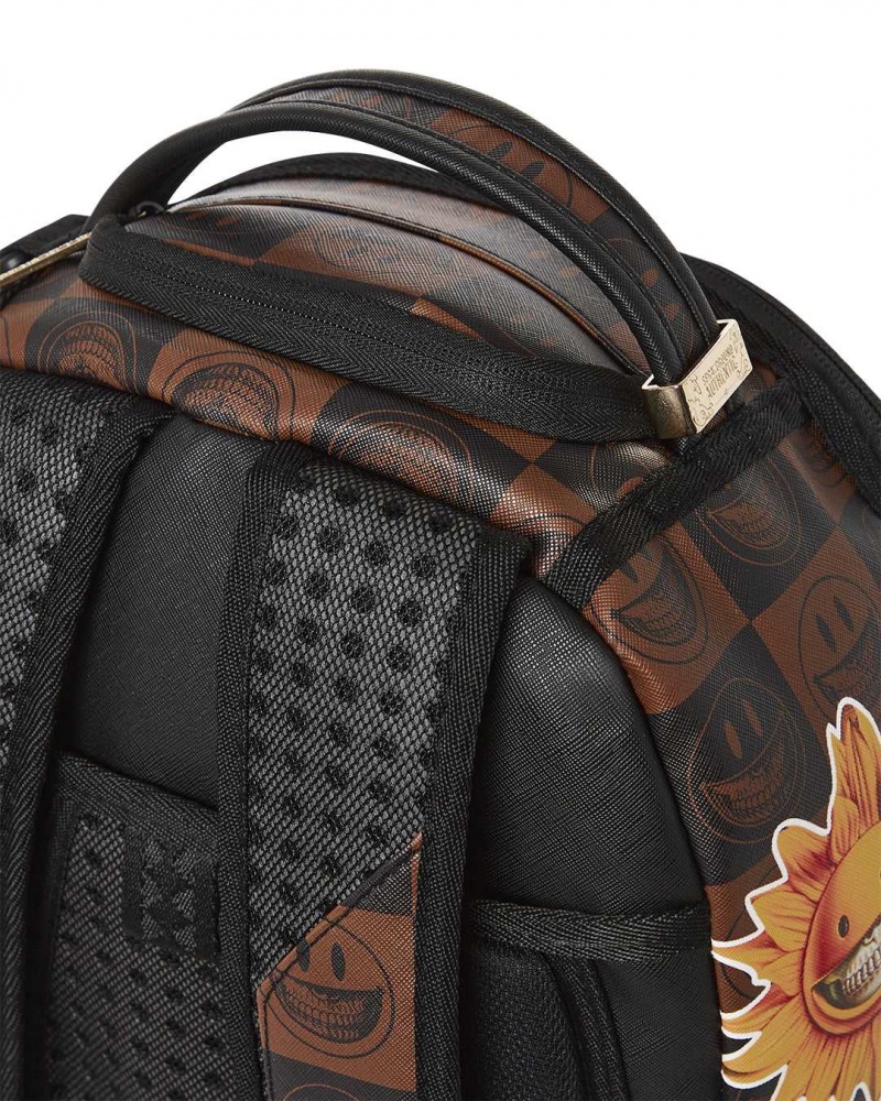 Sprayground Backpack RON ENGLISH GLOBALMOGUL BACKPACK Brown | IPZOH4826