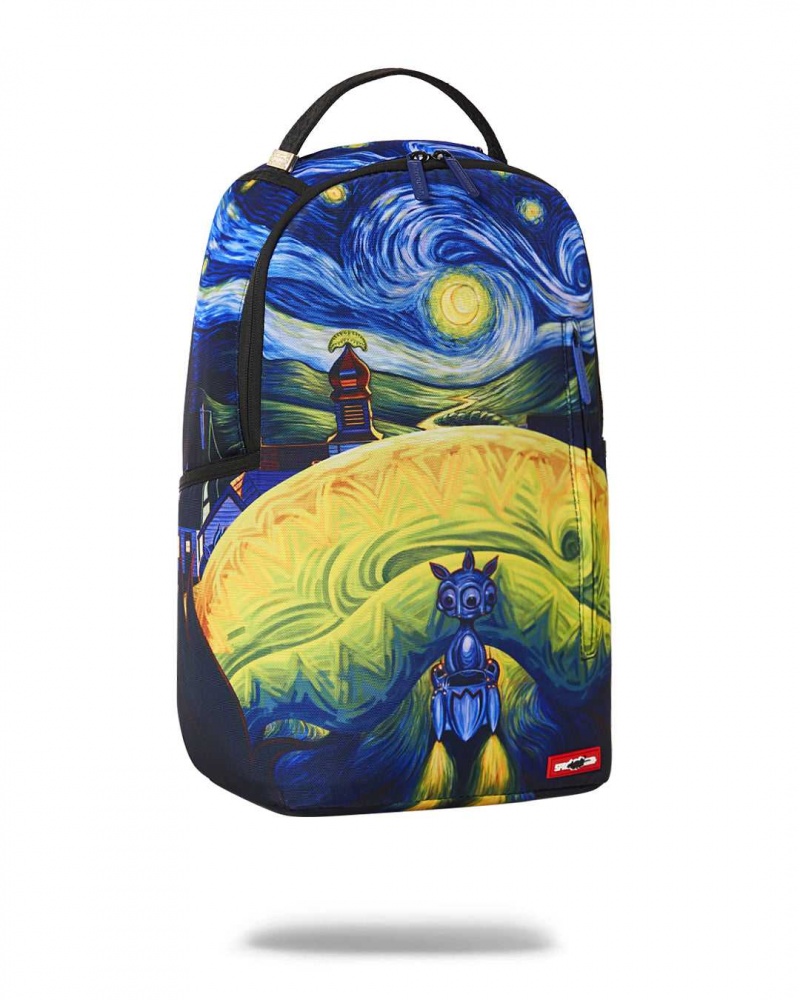 Sprayground Backpack RON ENGLISH 11 BACKPACK Yellow | UBCXY7149