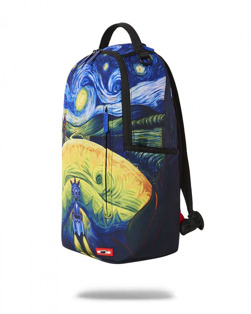 Sprayground Backpack RON ENGLISH 11 BACKPACK Yellow | UBCXY7149