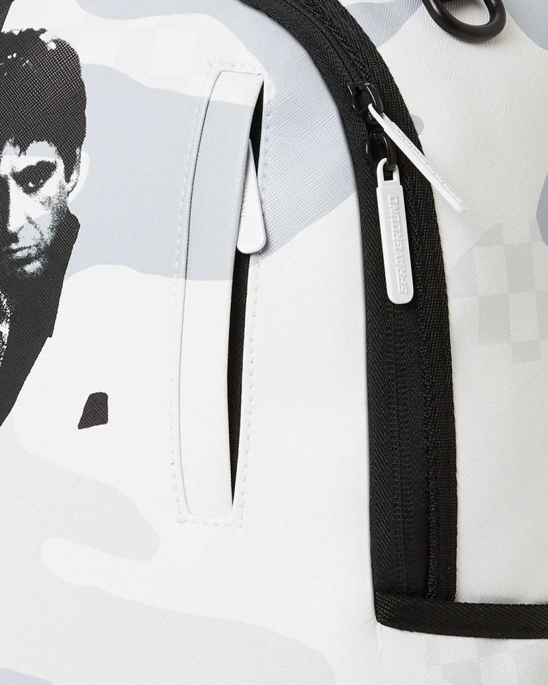 Sprayground Backpack SCARFACE BACKPACK White | SGVQM4718