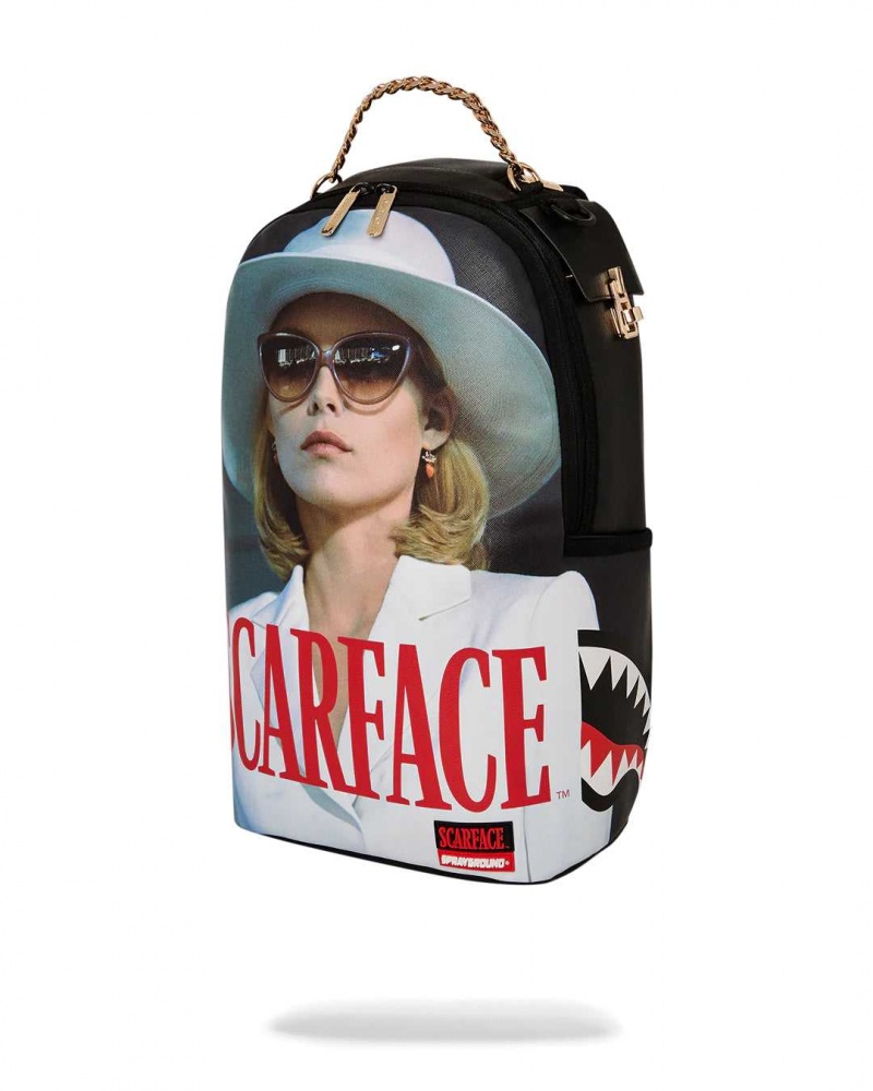 Sprayground Backpack SCARFACE ELVIRA BACKPACK Black | PITGY2391