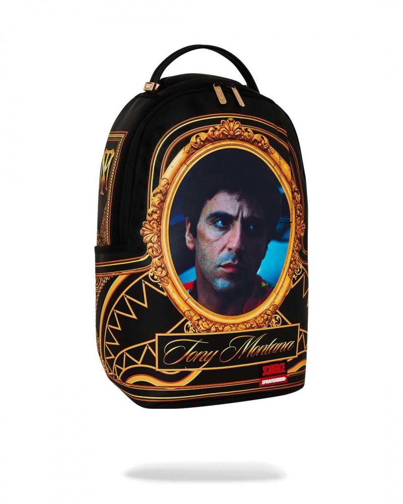 Sprayground Backpack SCARFACE TONY BACKPACK Black | VCLYP5267