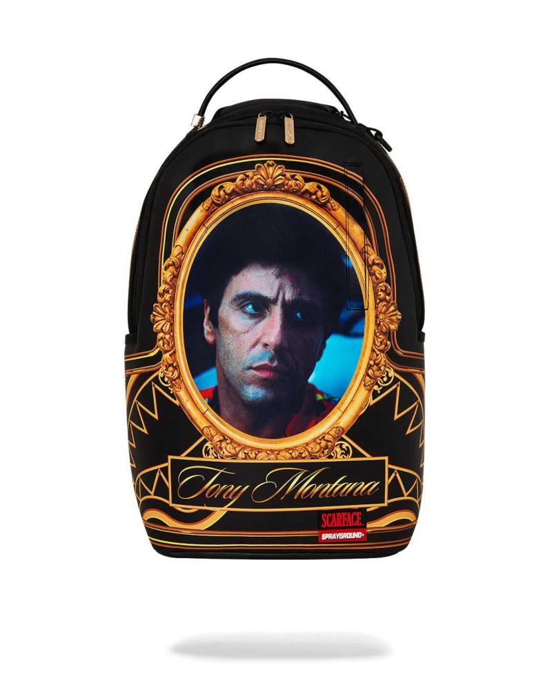 Sprayground Backpack SCARFACE TONY BACKPACK Black | VCLYP5267