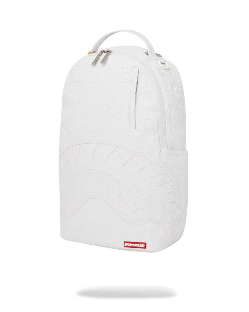 Sprayground Backpack SCRIBBLE BACKPACK White | JWERP8465