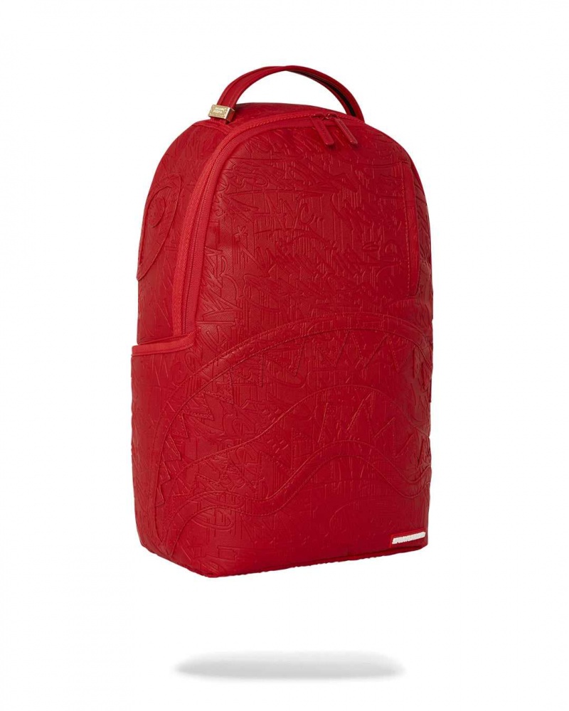 Sprayground Backpack SCRIBBLE BACKPACK Red | IUDZA9183