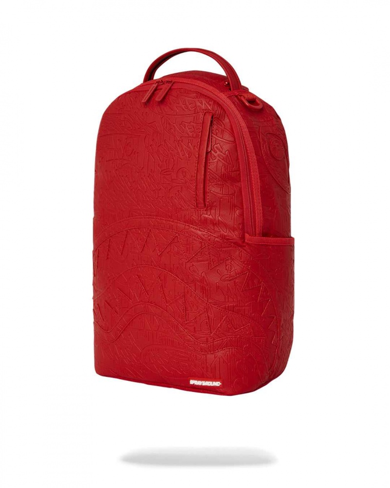 Sprayground Backpack SCRIBBLE BACKPACK Red | IUDZA9183