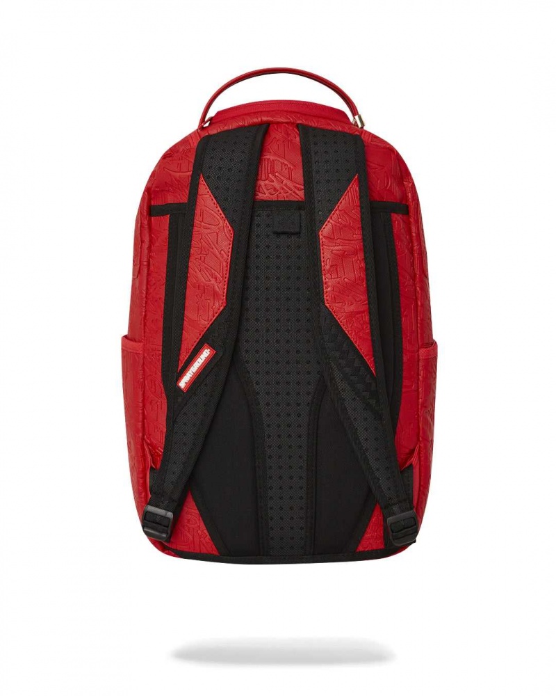 Sprayground Backpack SCRIBBLE BACKPACK Red | IUDZA9183