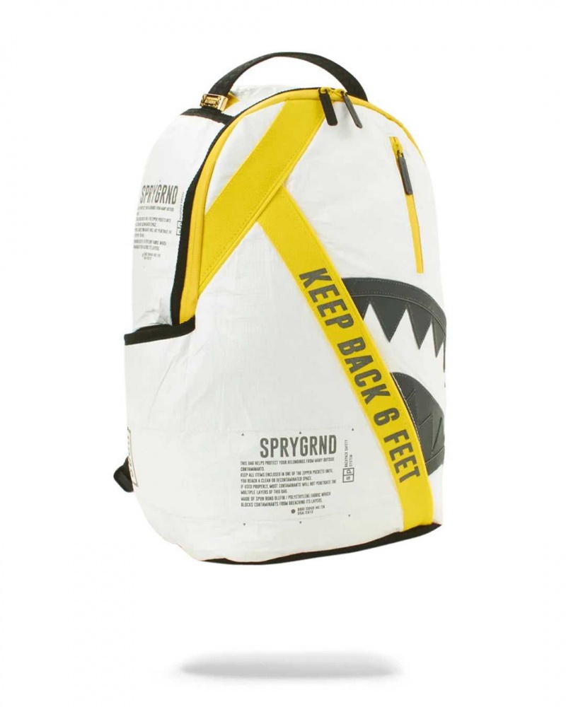 Sprayground Backpack SG95 CORONA KILLER White | RSMCI8623