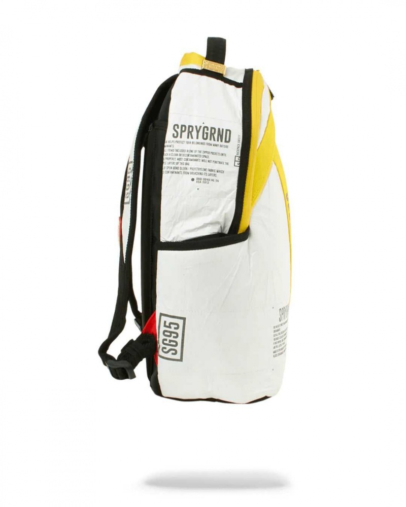 Sprayground Backpack SG95 CORONA KILLER White | RSMCI8623