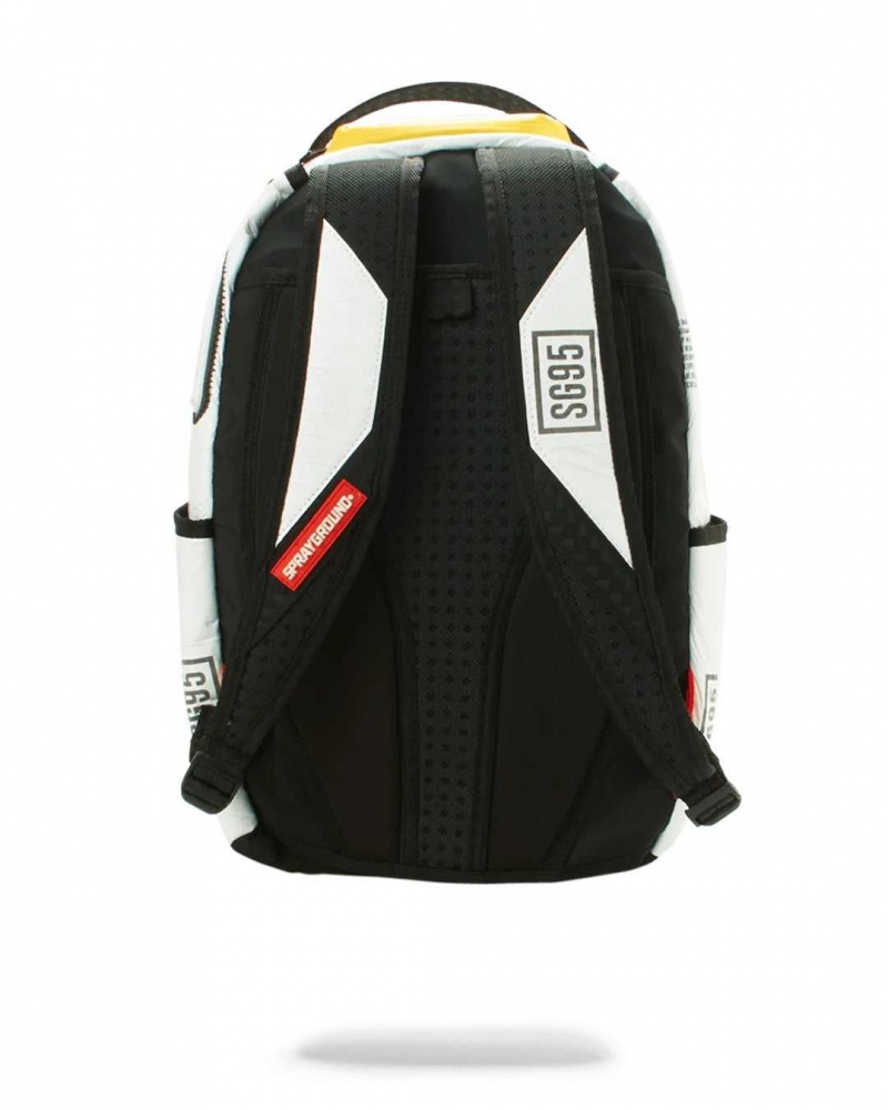 Sprayground Backpack SG95 CORONA KILLER White | RSMCI8623