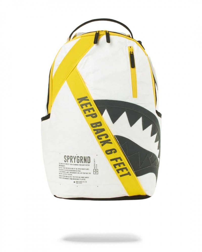 Sprayground Backpack SG95 CORONA KILLER White | RSMCI8623