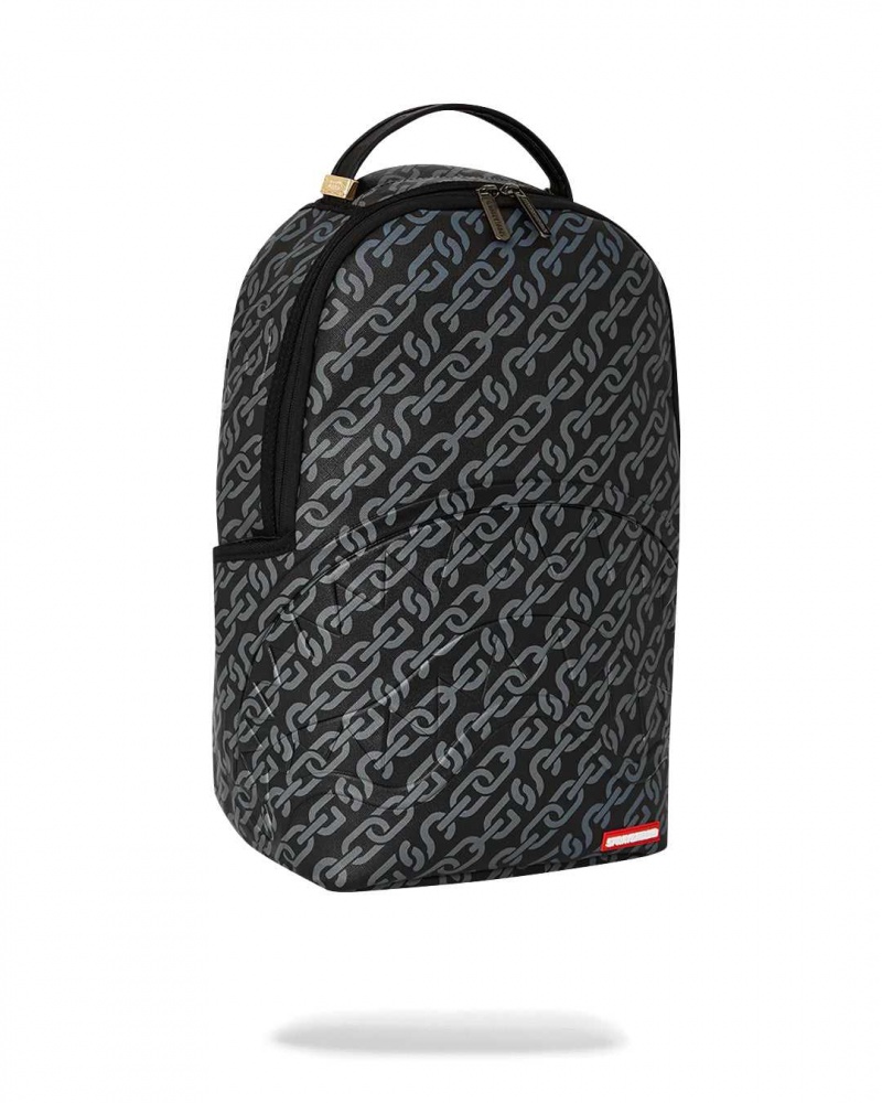 Sprayground Backpack SG CHAINS BACKPACK Black | NXOZE5910