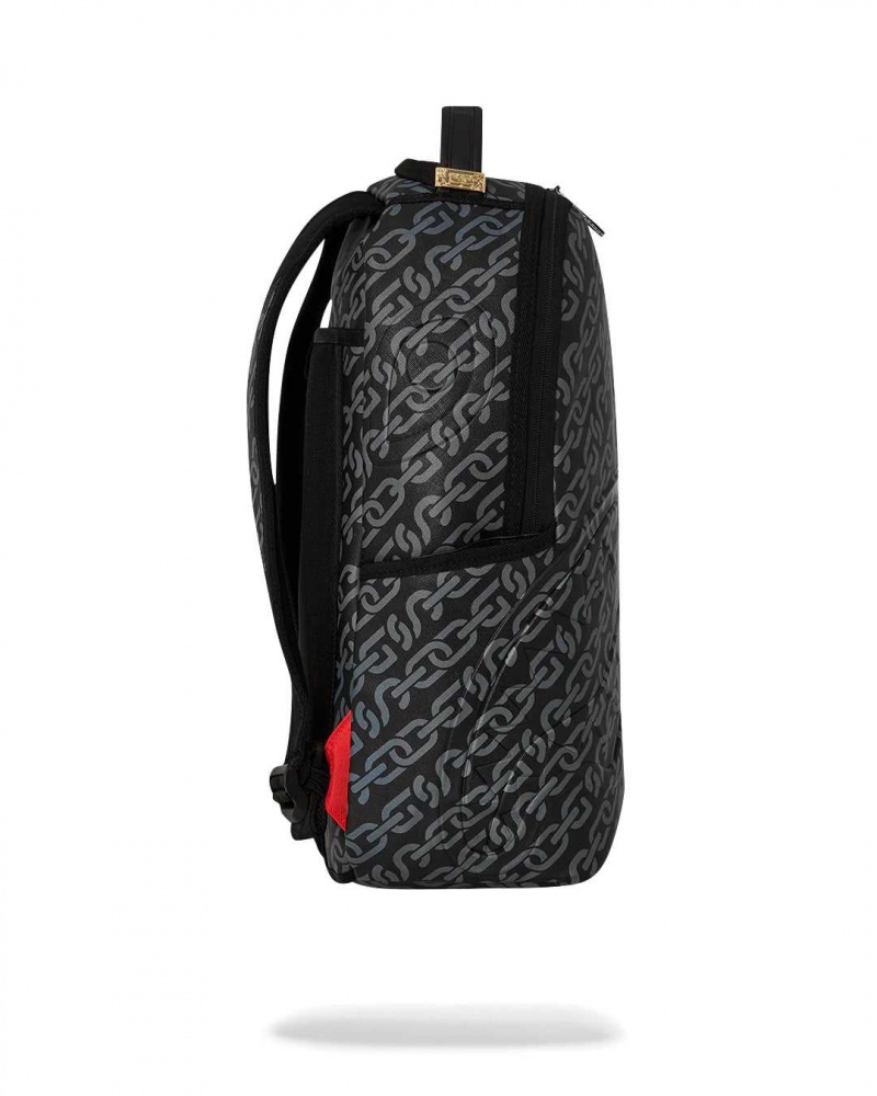 Sprayground Backpack SG CHAINS BACKPACK Black | NXOZE5910