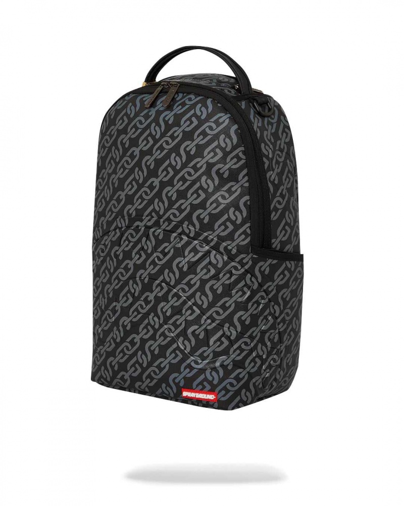 Sprayground Backpack SG CHAINS BACKPACK Black | NXOZE5910